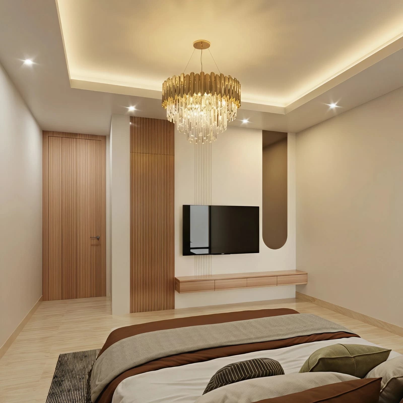 1 Bedroom Apartment — Type 2 interior render 2
