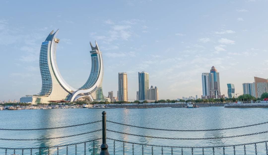 Lusail City skyline